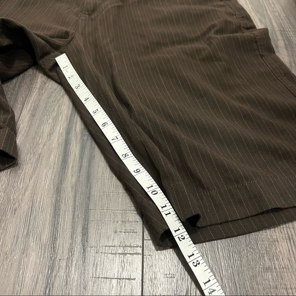 Vintage Taint Linen Zip-Up Linen Shorts - Picture 3 of 6